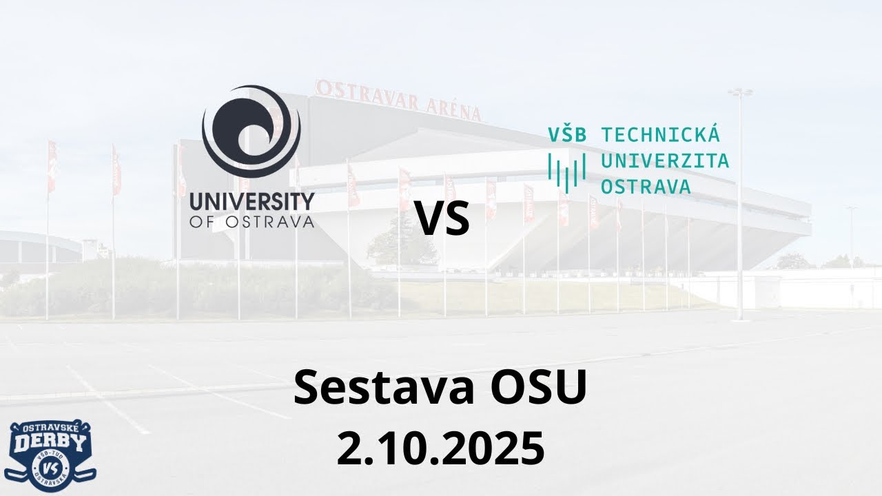 Ostravské derby 2025 - sestava OSU