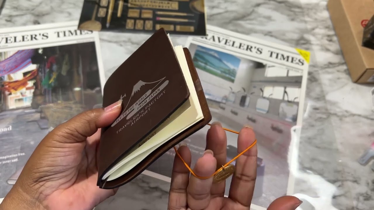 New unboxing of my Traveler’s Notebook and setup.