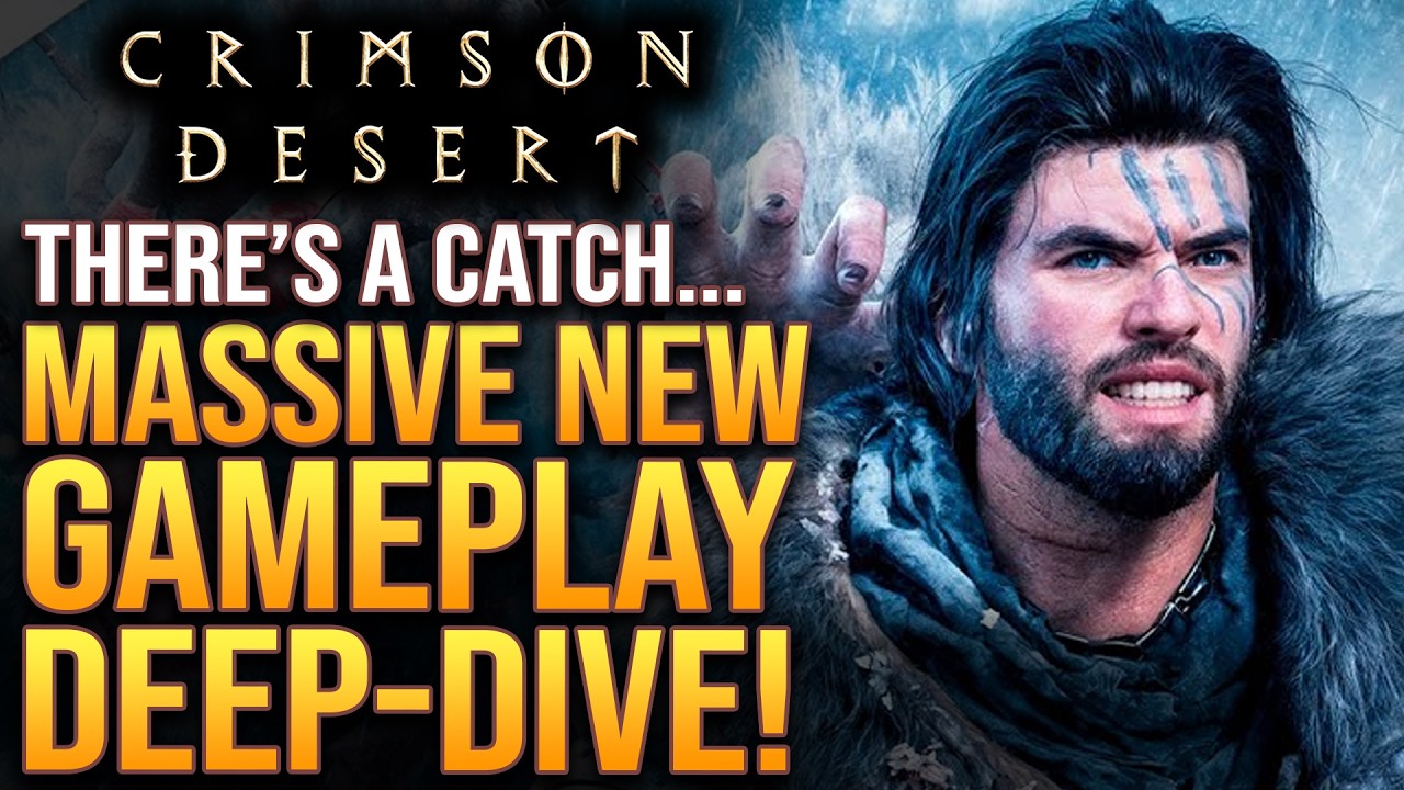Crimson Desert - MASSIVE New Gameplay Deep-Dive from Digital Foundry But There's A Catch...