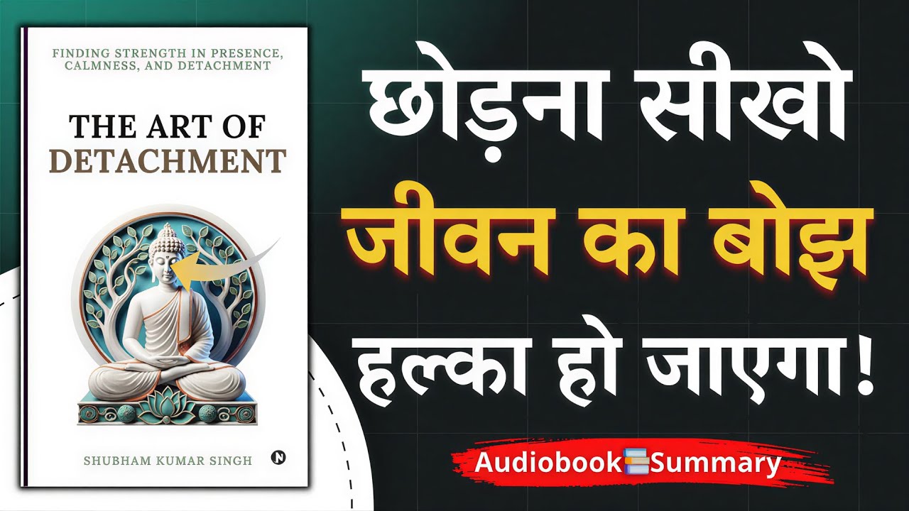Overthinking, Attachment, Pain से मुक्ति | The Art of Detachment Hindi Audiobook