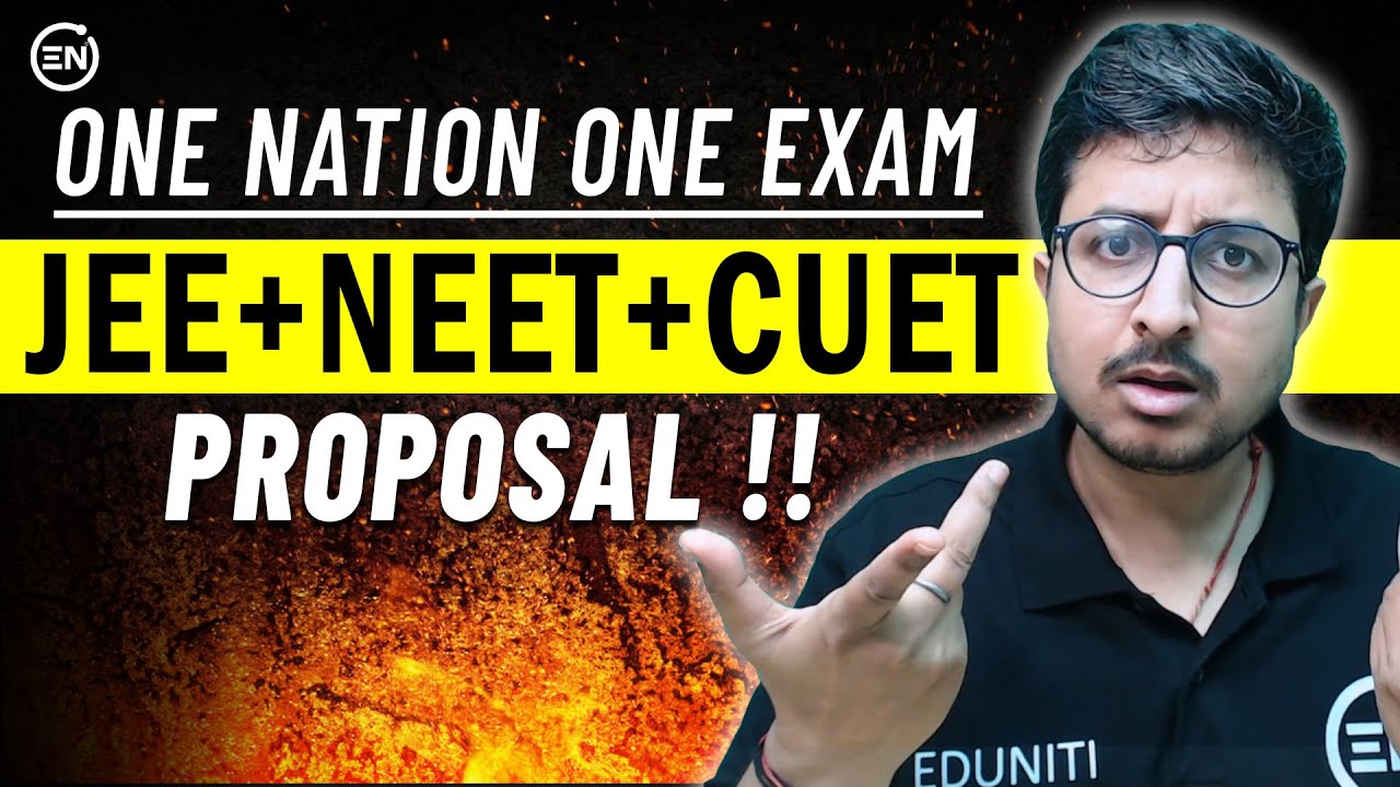 NEET JEE Merge to CUET - Explained by Mohit Sir | Eduniti | Proposal vs Students Questions
