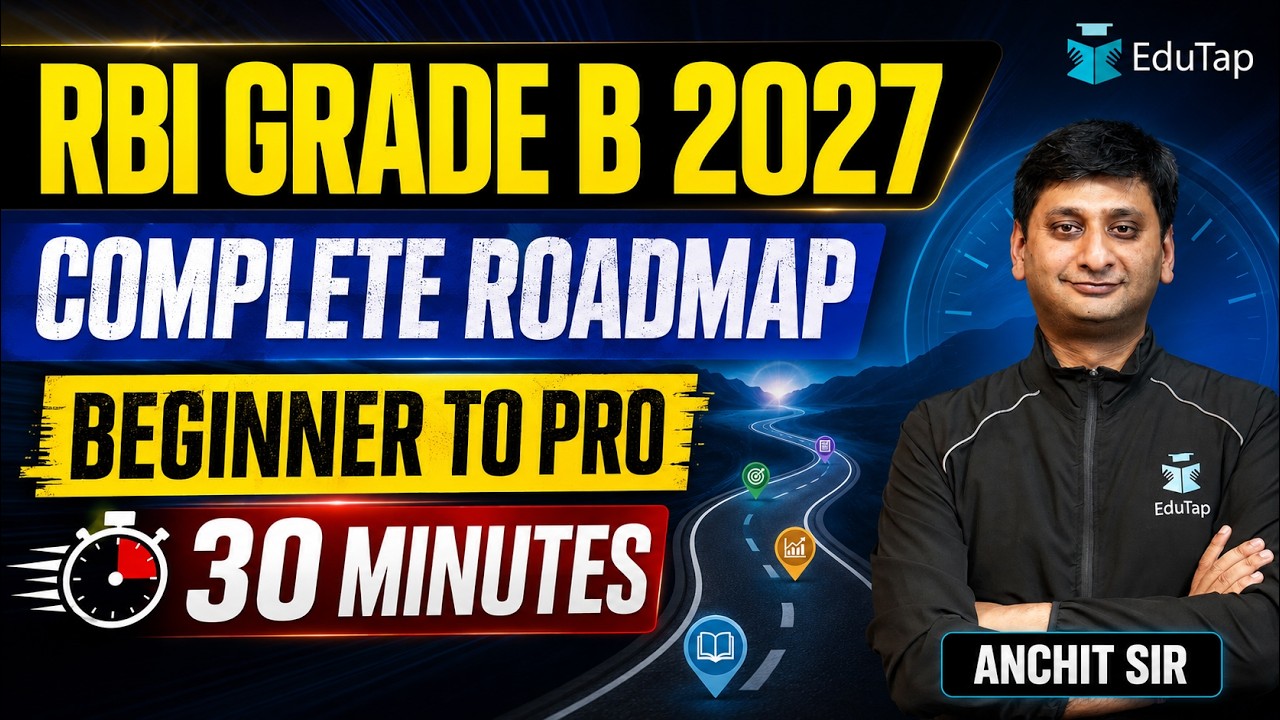 RBI Grade B 2027 Preparation Strategy for Beginners: Complete Study Plan & Syllabus