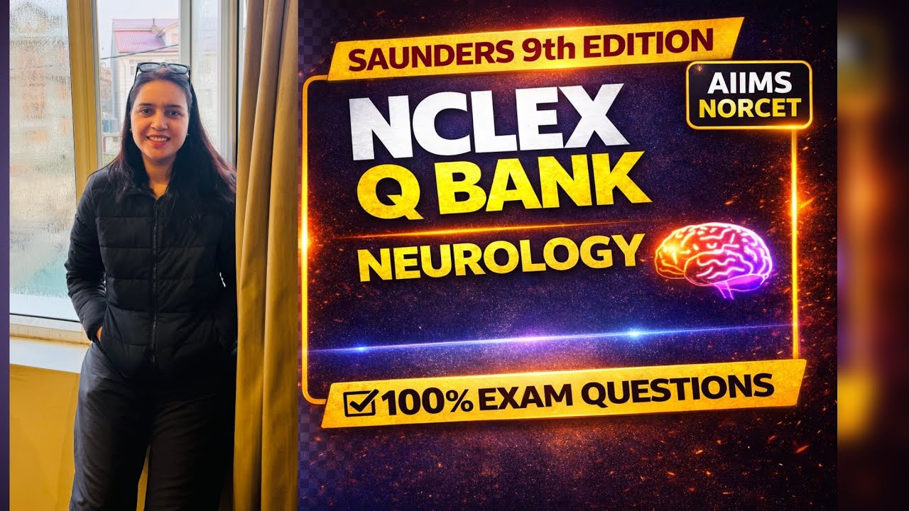 Neurology Scenario-Based Questions 🔥#norcet#nclex