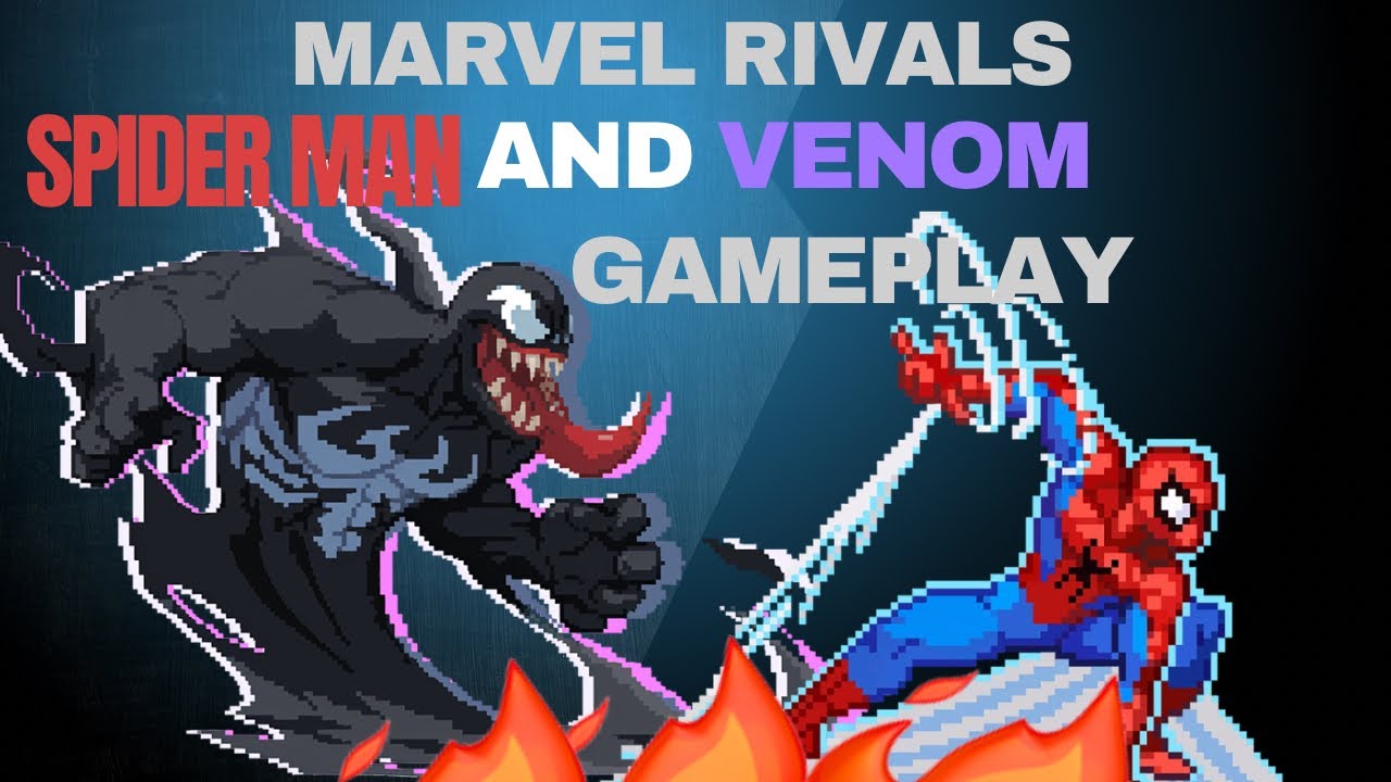 Marvel Rivals Cosmic Invasion Spider man and Venom Gameplay