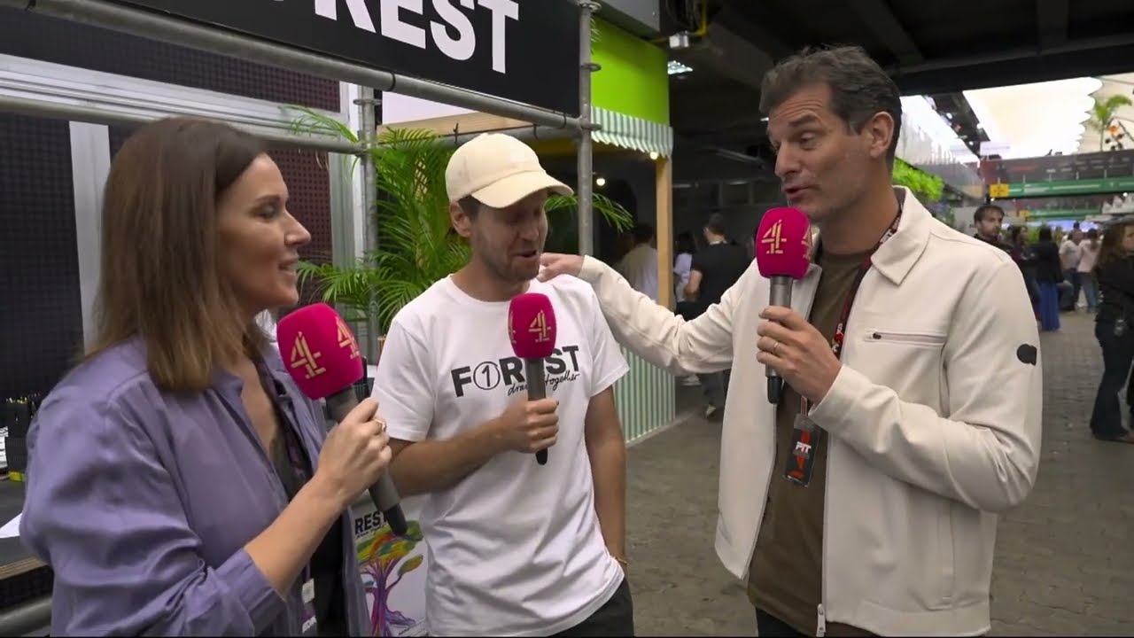 2025 Brazilian GP - Sebastian Vettel & Mark Webber