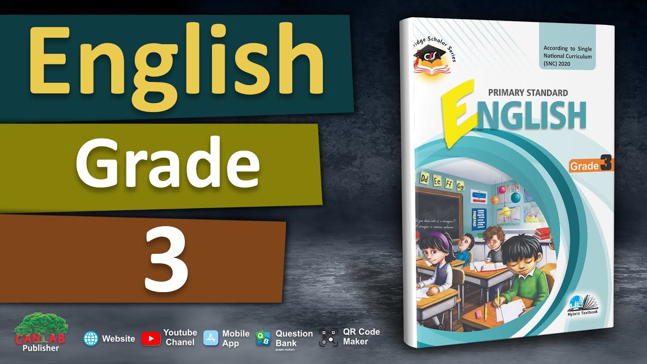 English Grade 3 Unit 1 Introduction || SNC 2020 ||