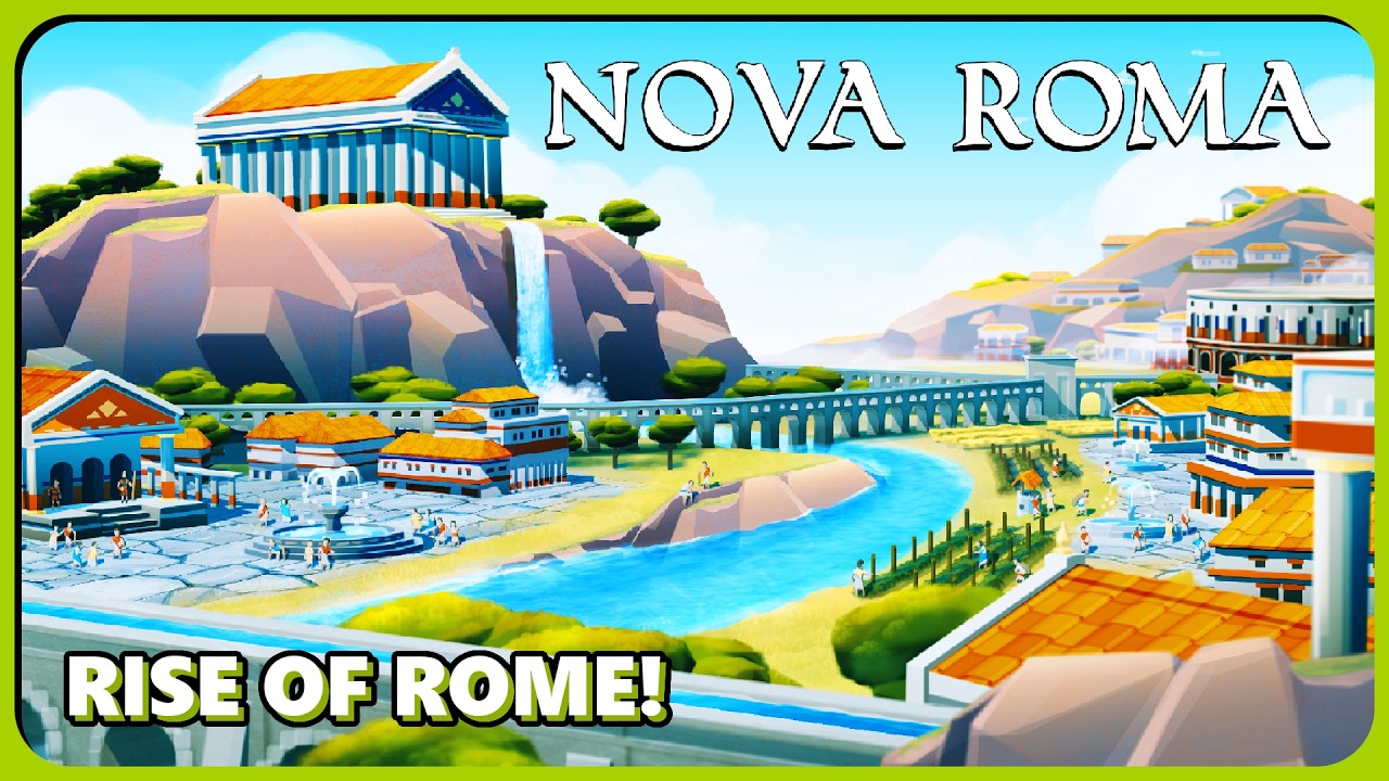 BUILD A BETTER ROME IN NEW CITY BUILDER! Nova Roma
