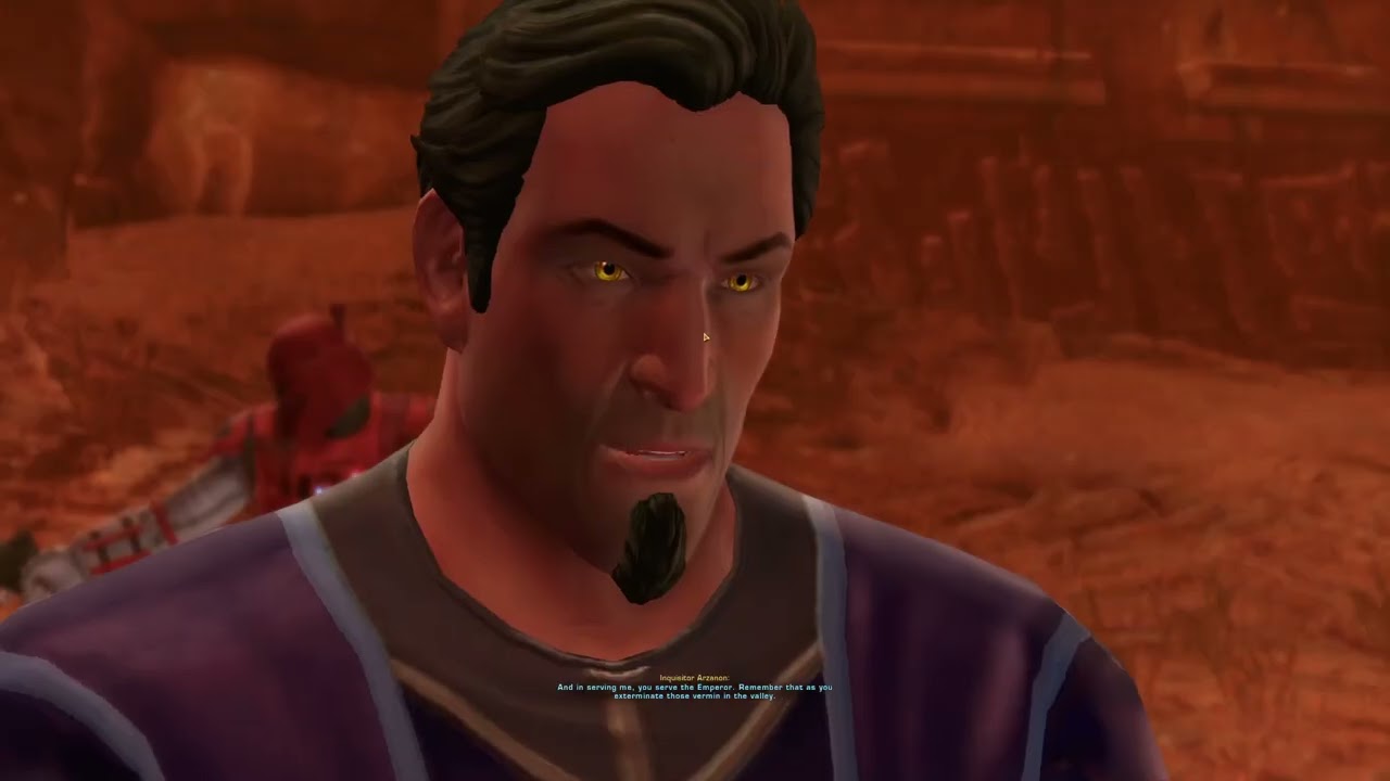 SWTOR Lets Play: Sith Inquisitor Episode 2 Verratus Apperatus
