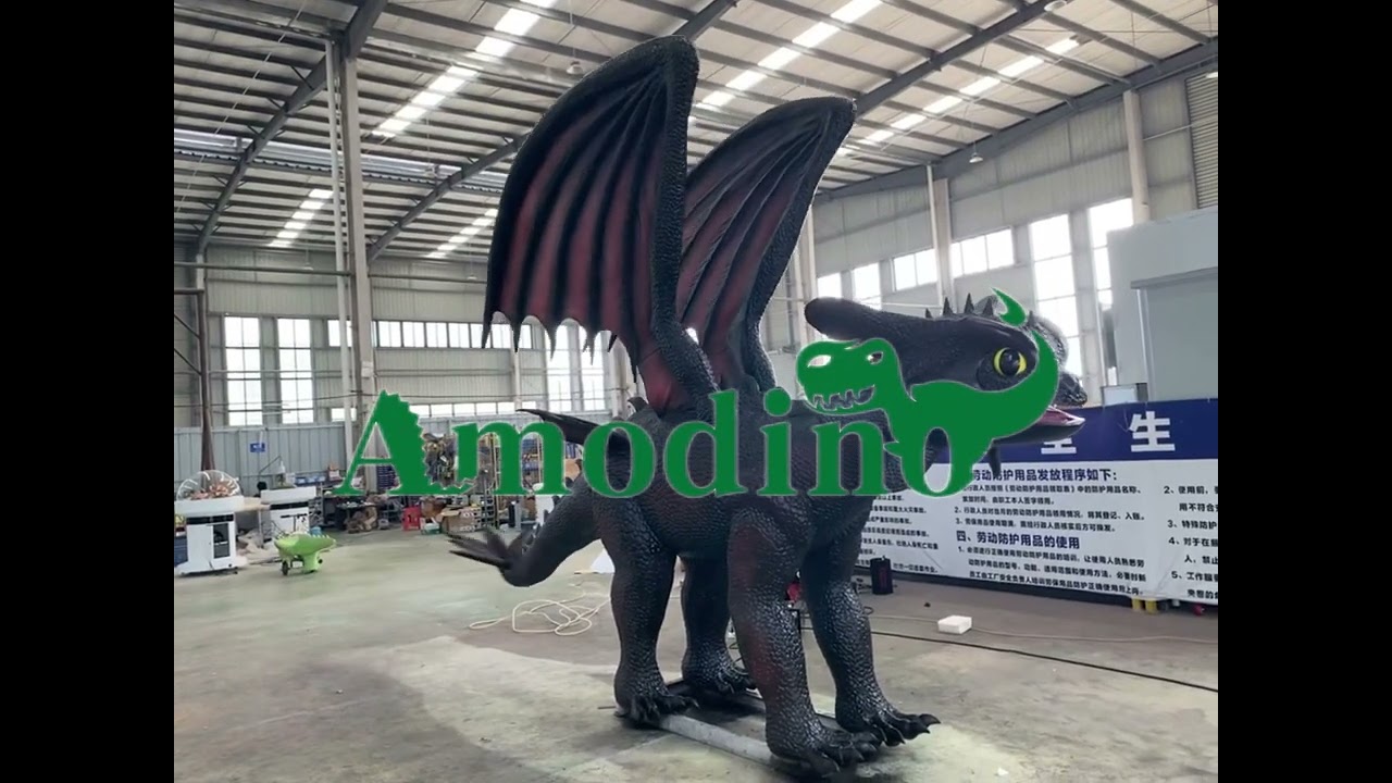 Toothless dragon ride