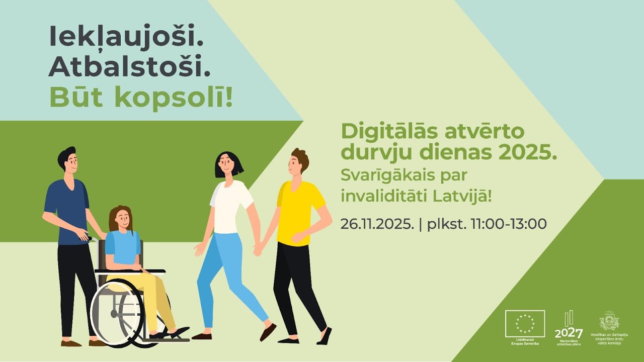 Svarīgākais par invaliditāti Latvijā