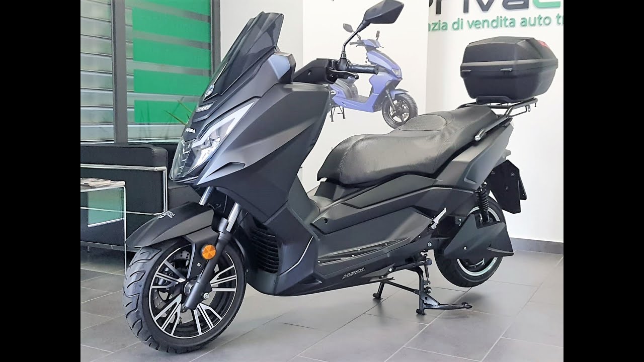 Hurba Street Raptor 300-scooter elettrico 100%-Privacar Aprilia