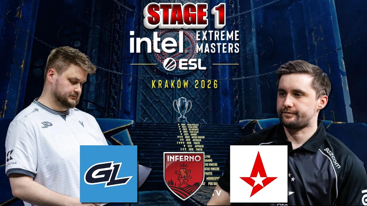 GamerLegion - Astralis | IEM Krak&oacute;w 2026 | 1/2 Inferno | Stage 1 | Polski Komentarz