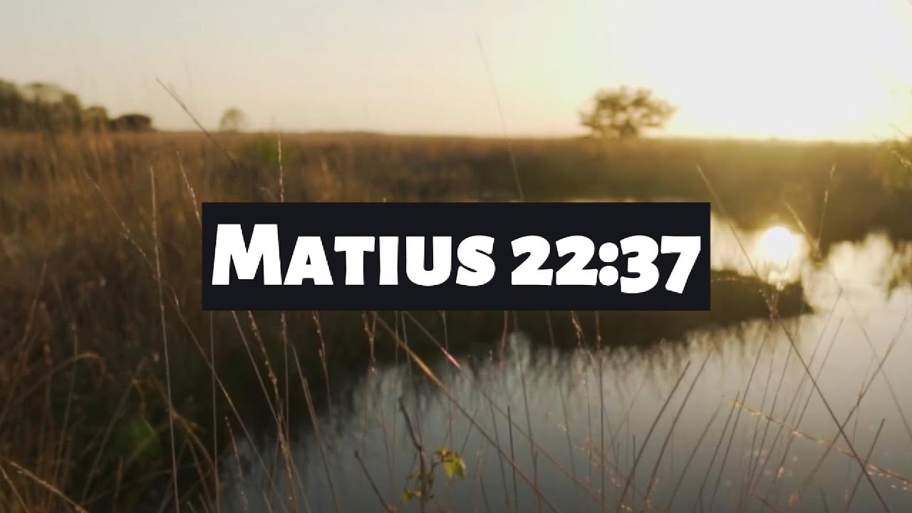 Matius 22:37