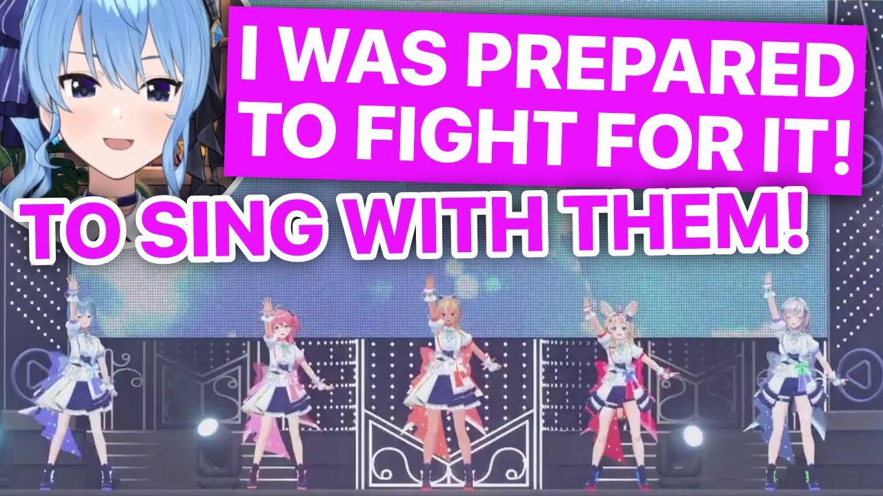Suisei Was Prepared To Fight To Appear With Shiraken (Hoshimachi Suisei / Hololive) [Eng Subs]