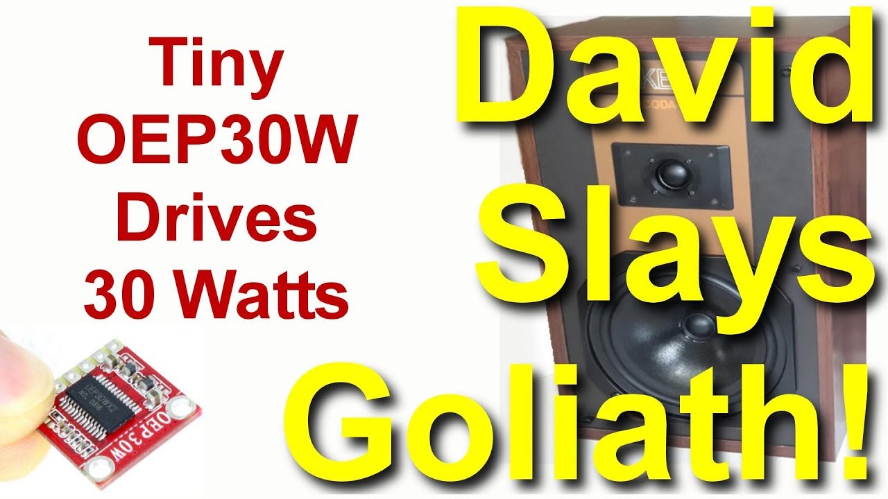 30 watt class D audio amplifier - OEP30W