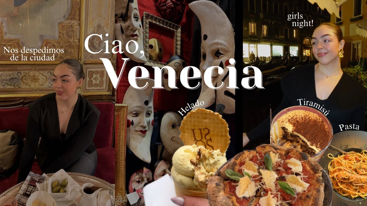 VENECIA VLOG 🇮🇹 / Cap.2 Girls cocktail Night!!! Nos despedimos de la ciudad 🍸✨