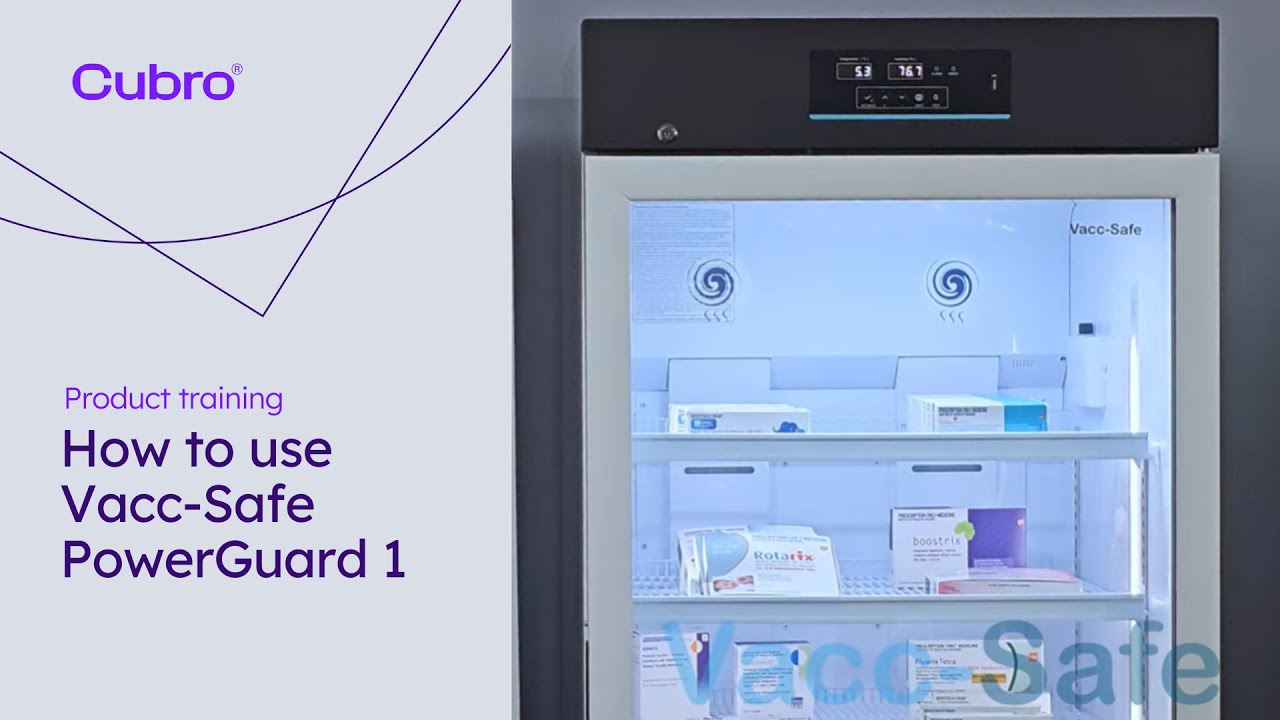 Vacc-Safe Fridges video - How to use Vacc-Safe PowerGuard1