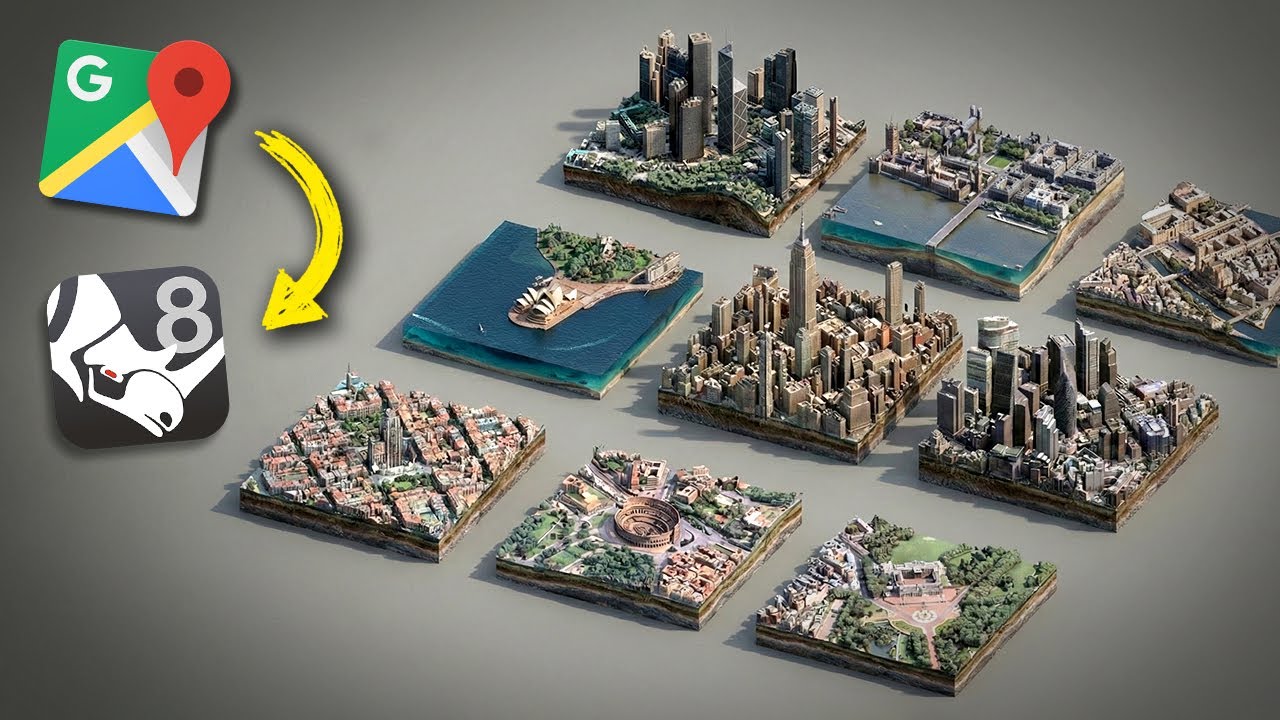Как добраться до Rhino через Google Maps за 1 минуту.