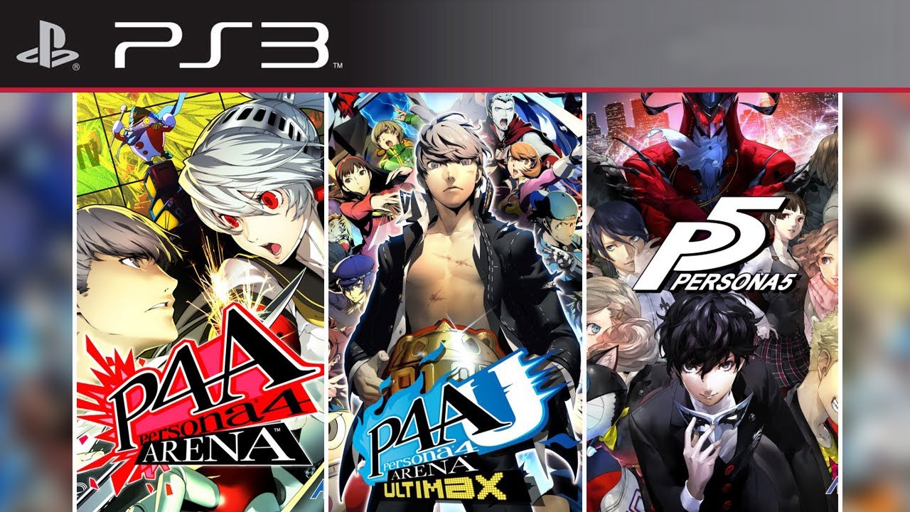 Persona Games for PS3