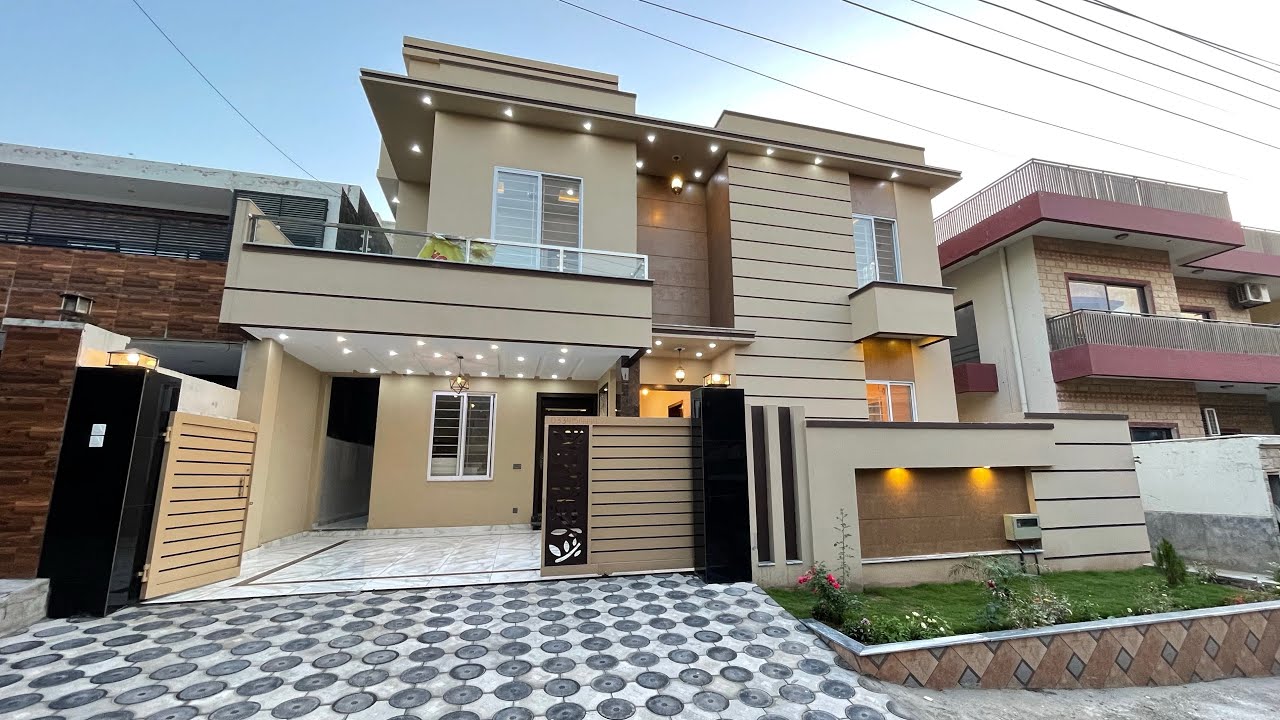 12 Marla Beautiful Design House For Sale in Korang Town Islamabad