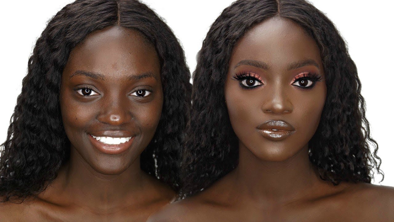 DARK SKIN MAKEUP TRANSFORMATION: I'm too dark for makeup companies? YSL BEAUTY? (INSPIRATORIAL #17)