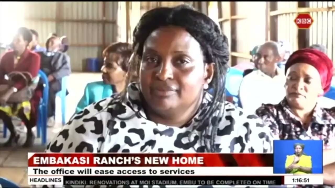 Embakasi ranch shareholders have opened an office in Kiambu to ease their access to services