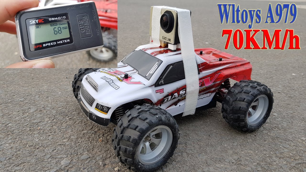 Unboxing - Speed Test WLToys A979 70KM/h Off Road RC Truck