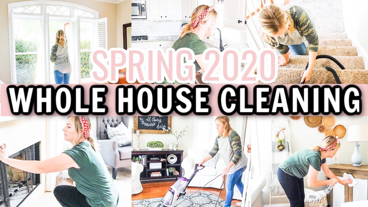 EXTREME WHOLE HOUSE CLEAN WITH ME 2020 | ALL DAY CLEANING MOTIVATION | AMY FRITZ