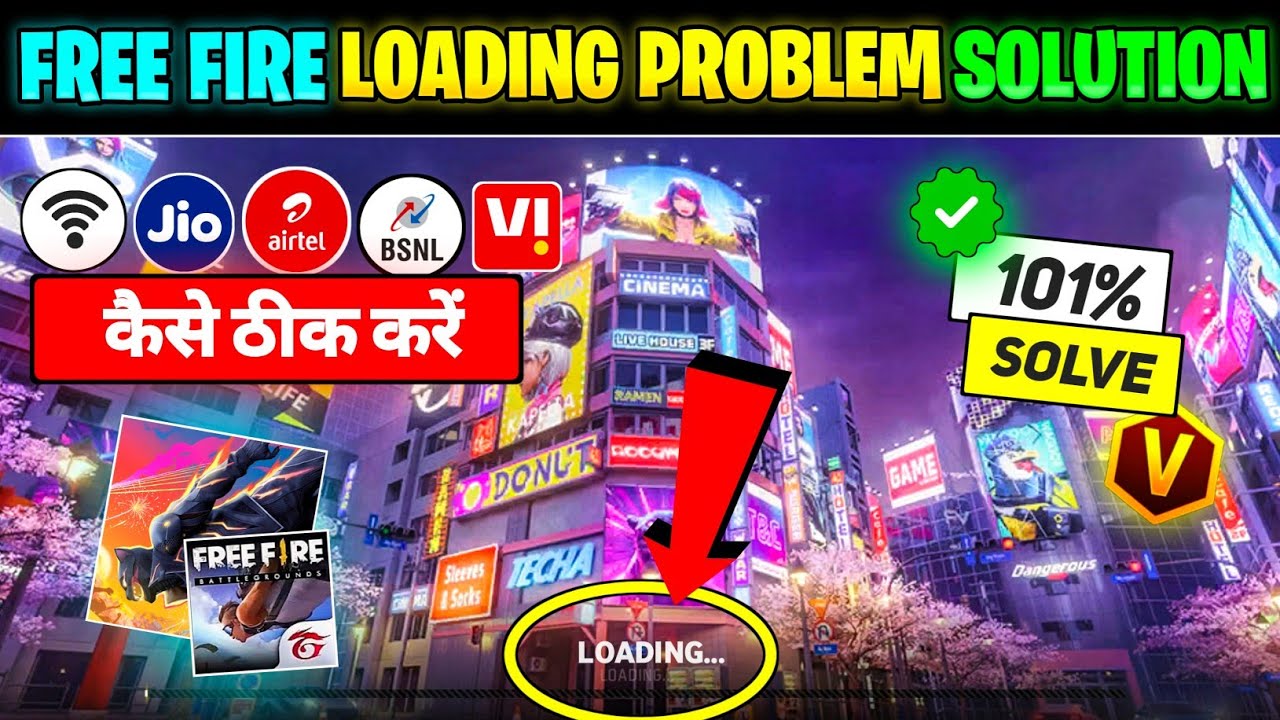 Free Fire Loading Problem || Free Fire Kyon Nahin Chal Raha Hai || FF Loading Problem || FF Not Open