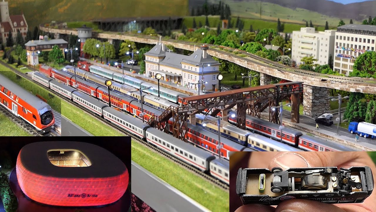 Märklin Spur Z Modellbahnanlage 