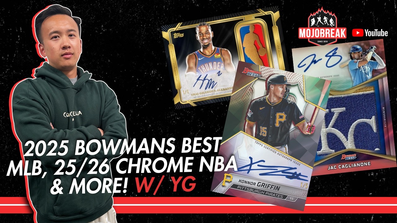 2025 Bowman's Best Hobby Cases, 2025/26 Chrome NBA & MORE w/ YG - 3.11.25