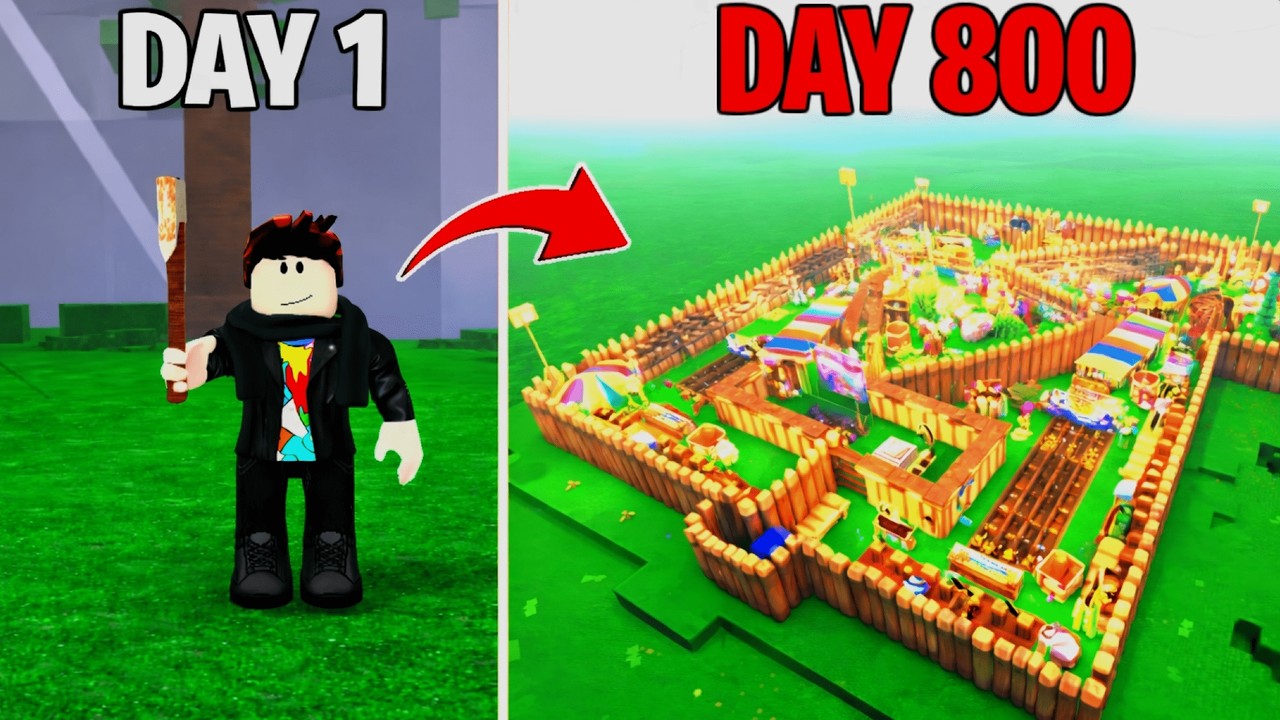 1000 Days DUO to Build the BEST Base in 99 Nights in the Forest