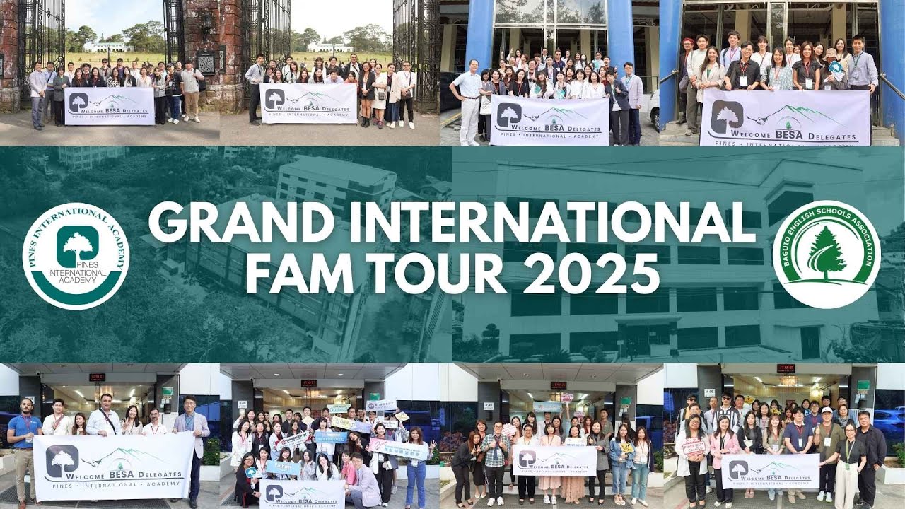 Study English In the Philippines| Pines International Academy BESA Grand Fam Tour Highlights