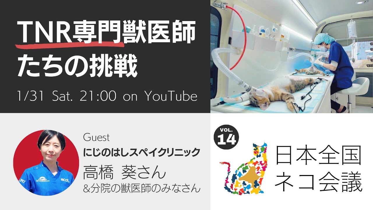 TNR専門獣医師たちの挑戦［日本全国ネコ会議］