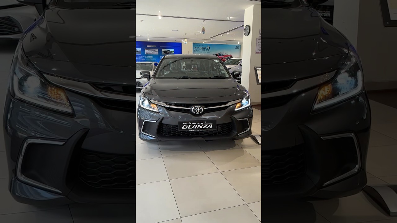 New Toyota Glanza | Top Model CNG 2025 #toyotaglanza #glanza #baleno