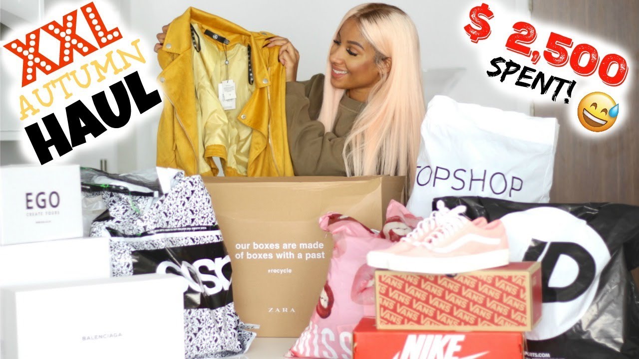 $2,500 AUTUMN TRY ON HAUL! Zara, Asos, Topshop etc. | SHERLINA NYM
