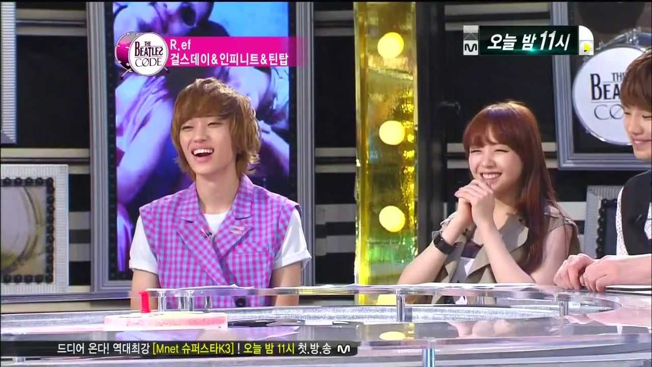 110812 비틀즈코드 시즌1 E52 인피니트 성종, 걸스데이 민아, 틴탑 니엘, Ref - 첫번째 이야기편