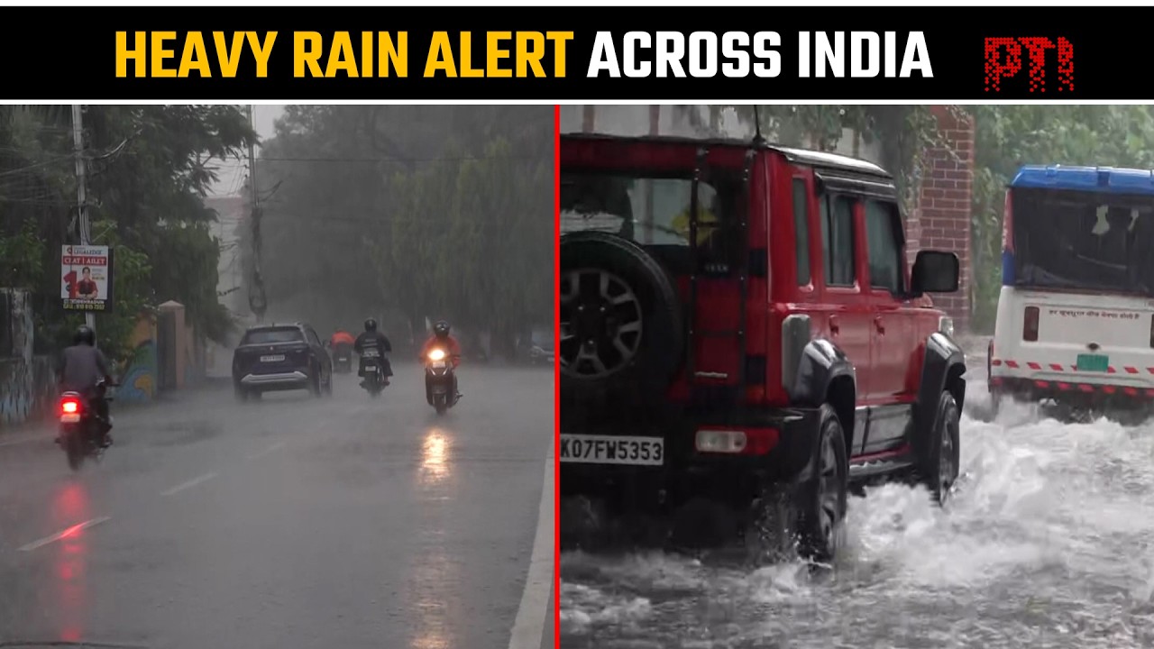 IMD issues red alerts as heavy rain set to batter North, East and Northeast India