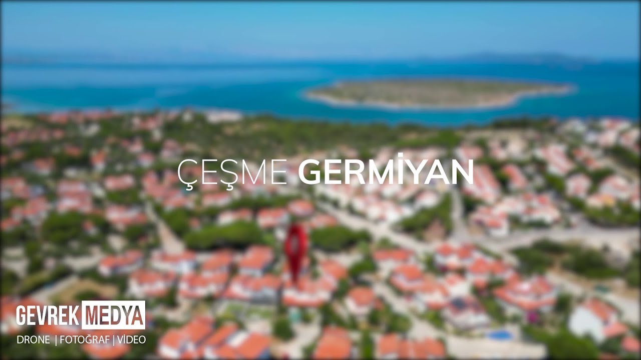 Çeşme Germiyan Villa Emlak Drone #gevrekmedya #gayrimenkul