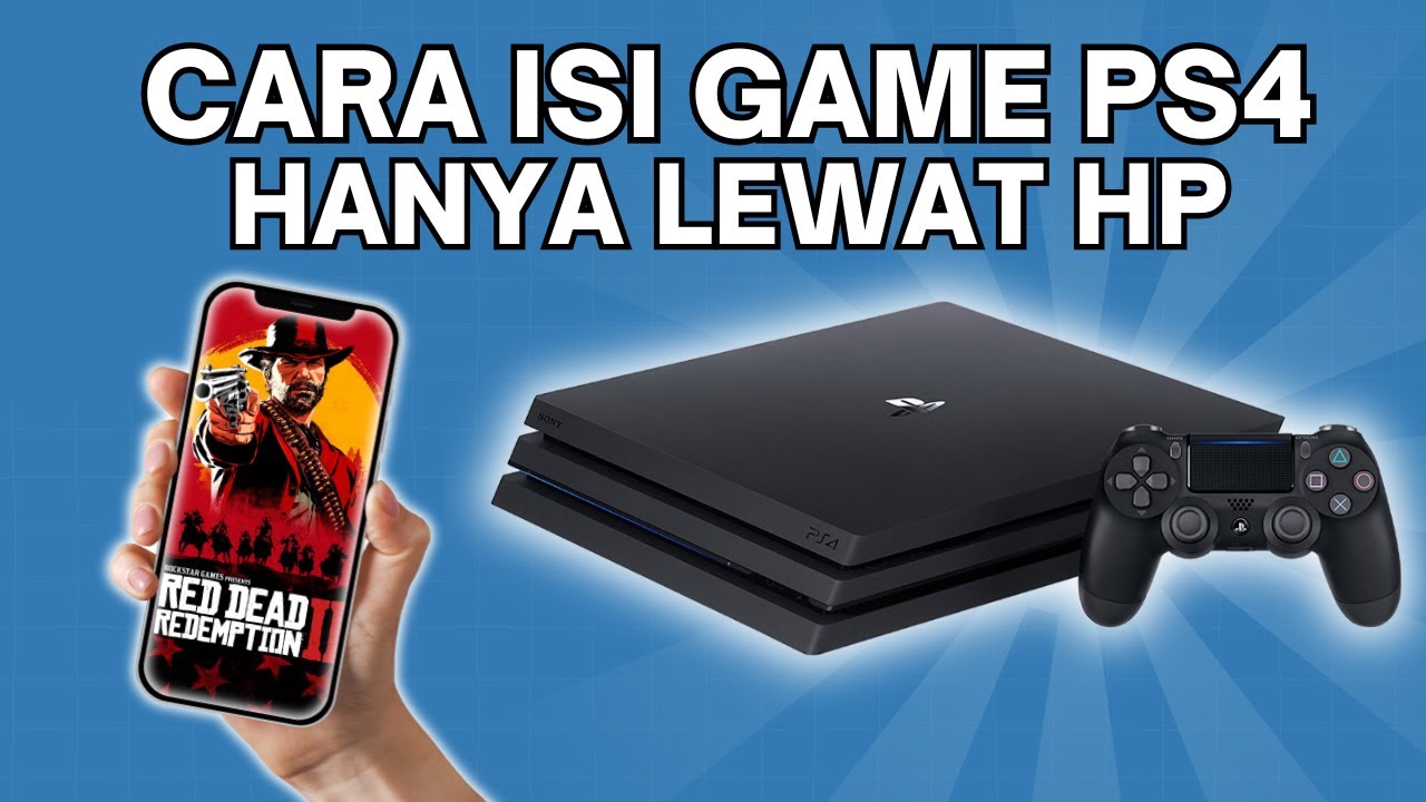 CARA Isi Game PS4 HEN Pakai HP‼️ NO RIBET & CEPAT‼️