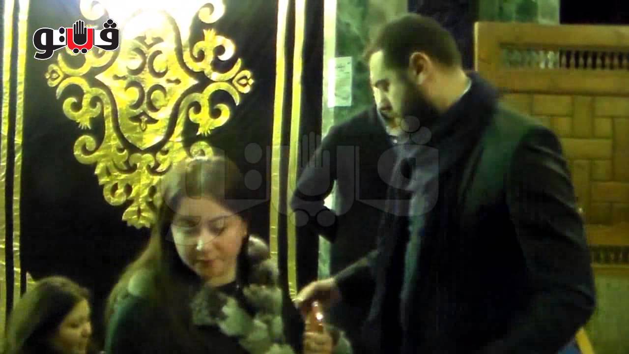 فيتو - اللقاء الأول بين مي نور الشريف وعمرو يوسف بعد انفصالهما