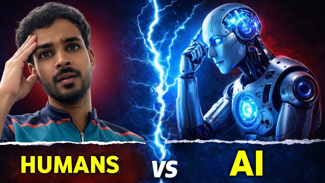 Who Is Smart? AI vs Human Brain – Kaun Zyada Powerful Hai?