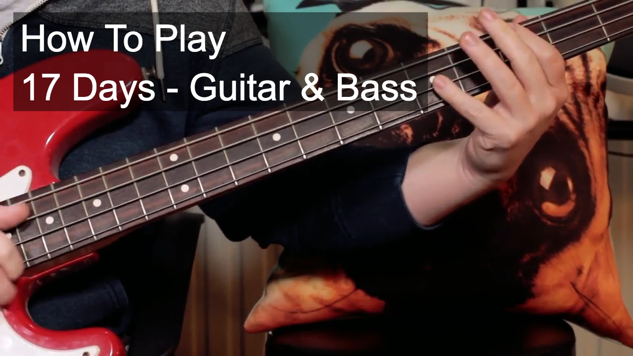 '17 Days' Prince Guitar & Bass Lesson