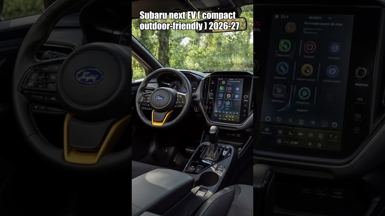 Subaru next EV compact outdoor friendly 