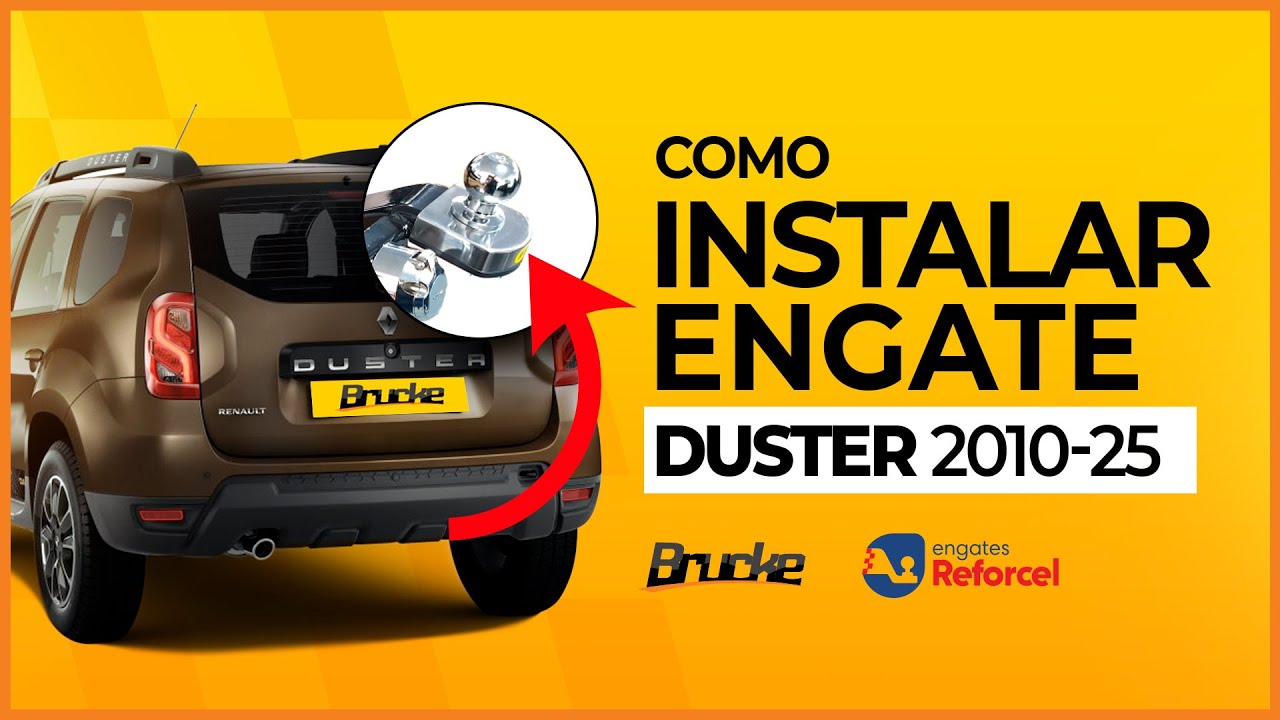 Rápido e fácil, instalação do engate da Duster