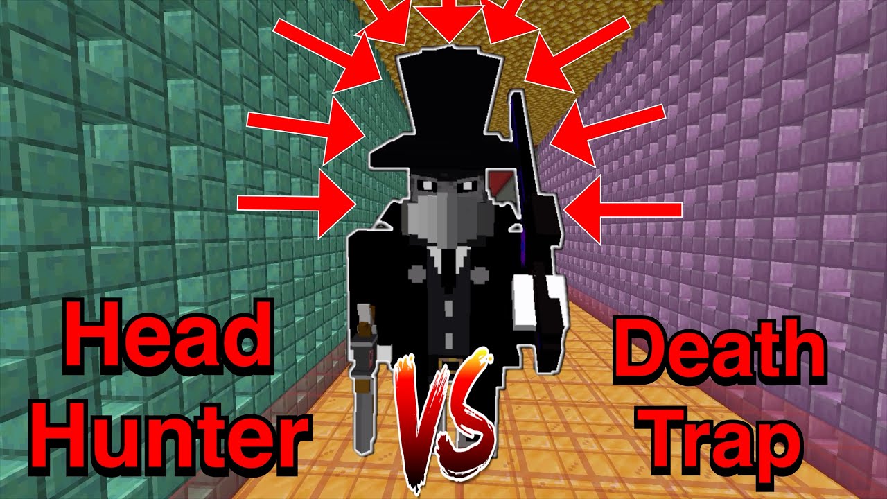 Headhunter VS Death Trap | Minecraft |Mobs Battle