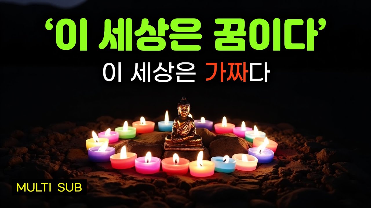 부처님은 왜 이 세상을 가짜라고 했을까? | 이 세상은 허구다 | 괴로움은 허구다