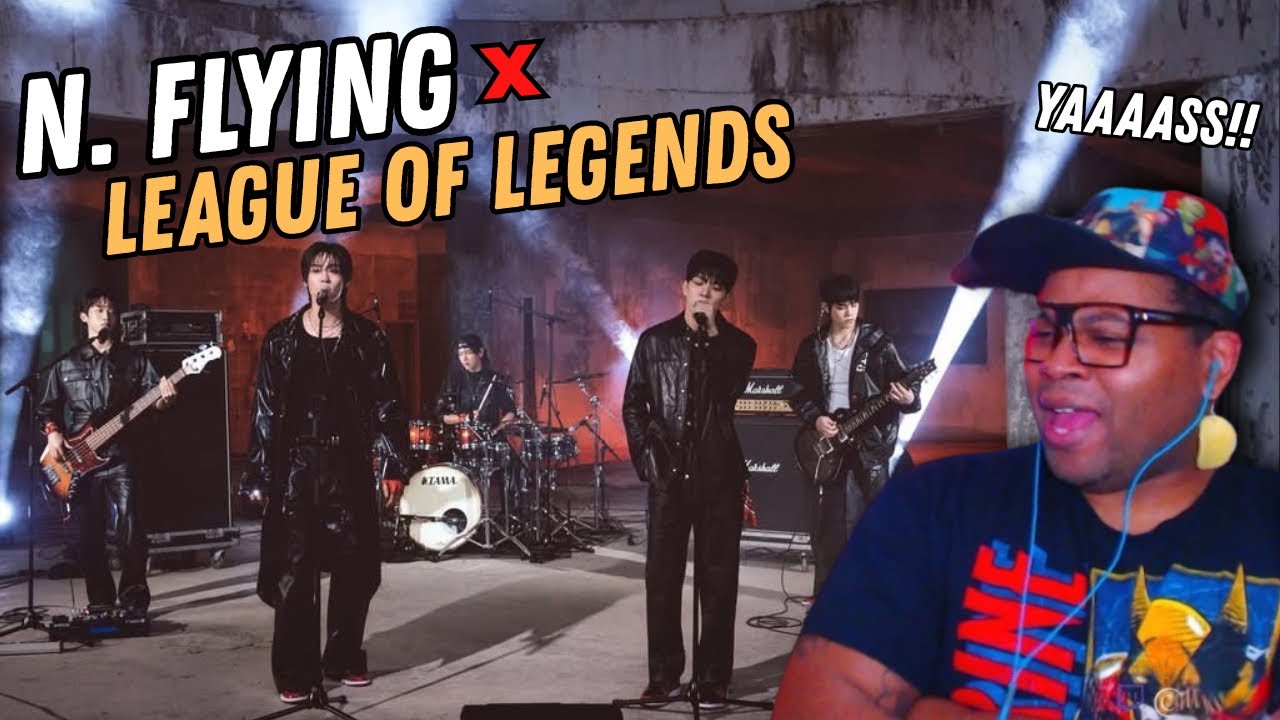 N.Flying (엔플라잉) - Legends Never Die + GODS (2025 League of Legends OST Medley) | РЕАКЦИЯ