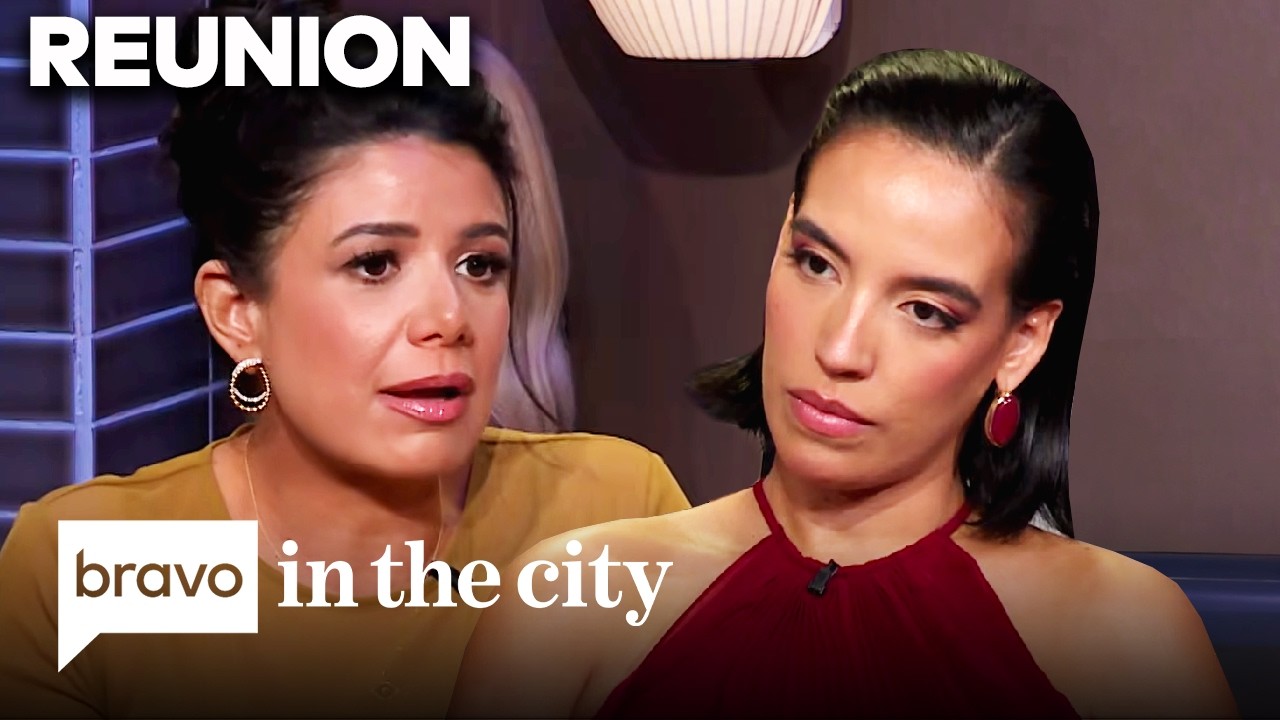 SNEAK PEEK: Danielle & Yvonne Settle The Wedding Dress Debate | In The City Reunion (S1 E11) | Bravo