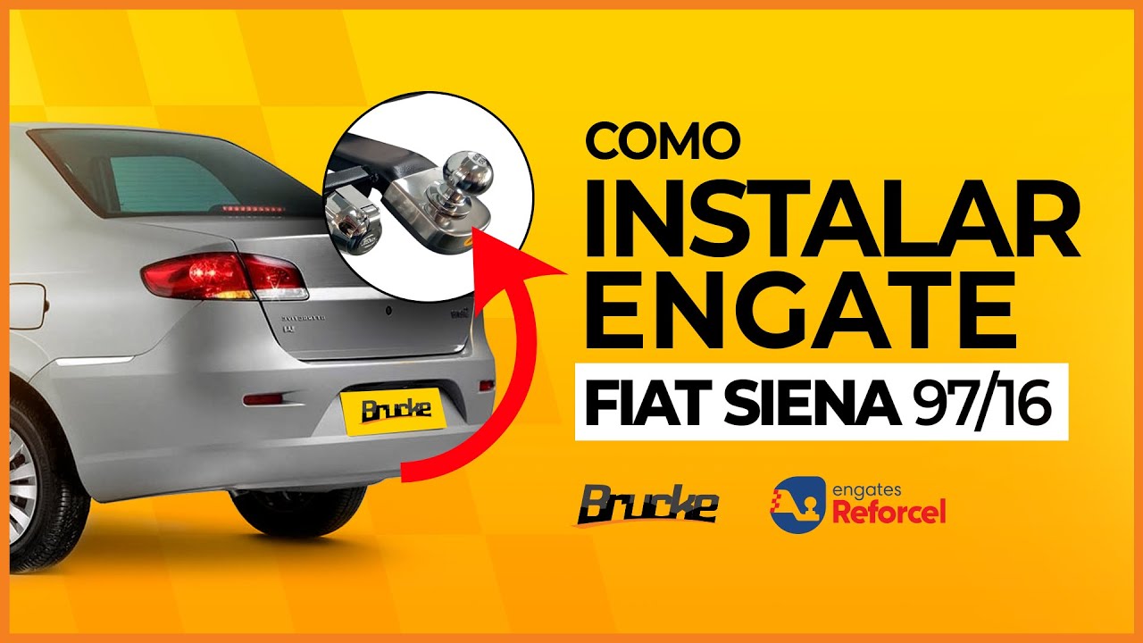 Aprenda a instalar o engate do Fiat Siena rápido e fácil